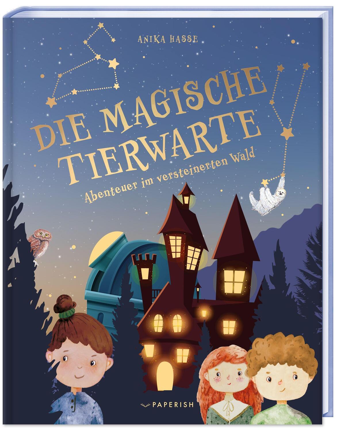 Cover: 9783946739975 | Die magische Tierwarte 01. Abenteuer im versteinerten Wald | Hasse