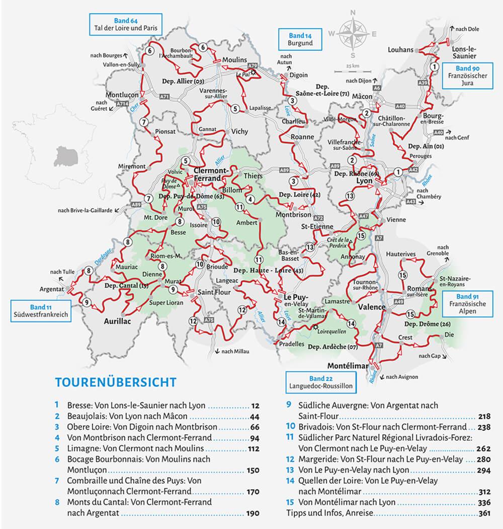 Bild: 9783869031149 | Entdeckertouren mit dem Wohnmobil Auvergne, Bresse, Beaujolais, Lyon