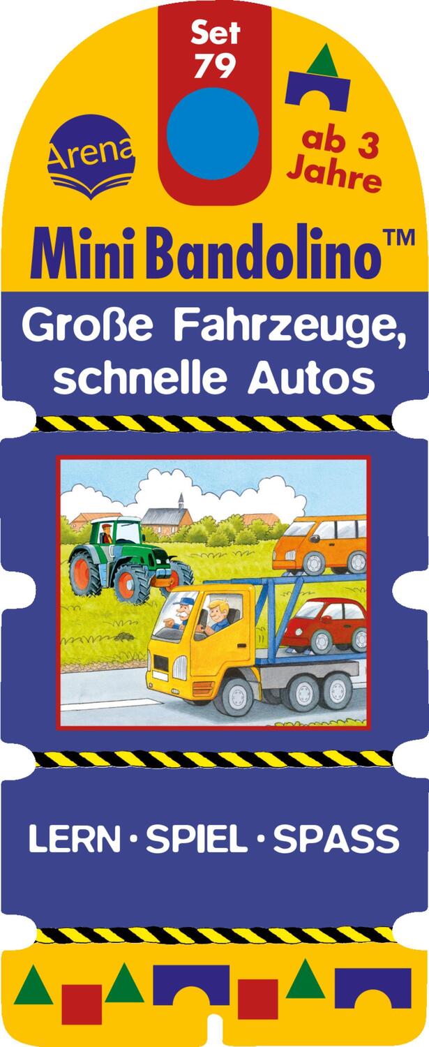 Cover: 9783401711317 | Mini Bandolino Set 79. Große Fahrzeuge, schnelle Autos | Vorbach