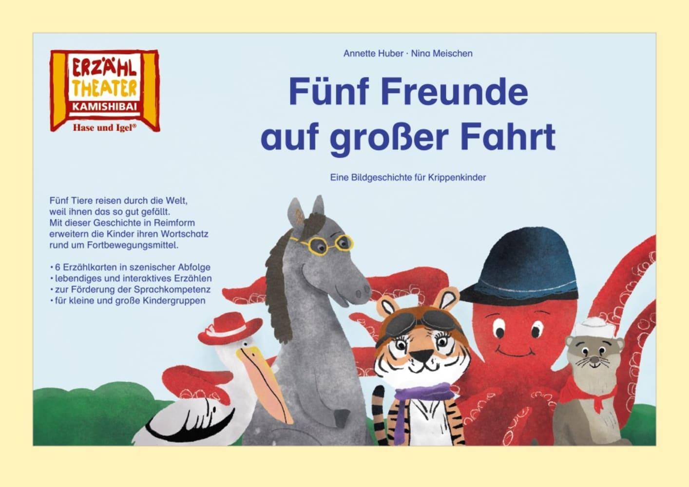 Cover: 4260505831400 | Fünf Freunde auf großer Fahrt / Kamishibai Bildkarten | Huber (u. a.)