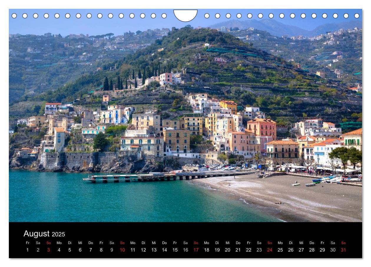 Bild: 9783435596430 | Amalfiküste und Capri (Wandkalender 2025 DIN A4 quer), CALVENDO...