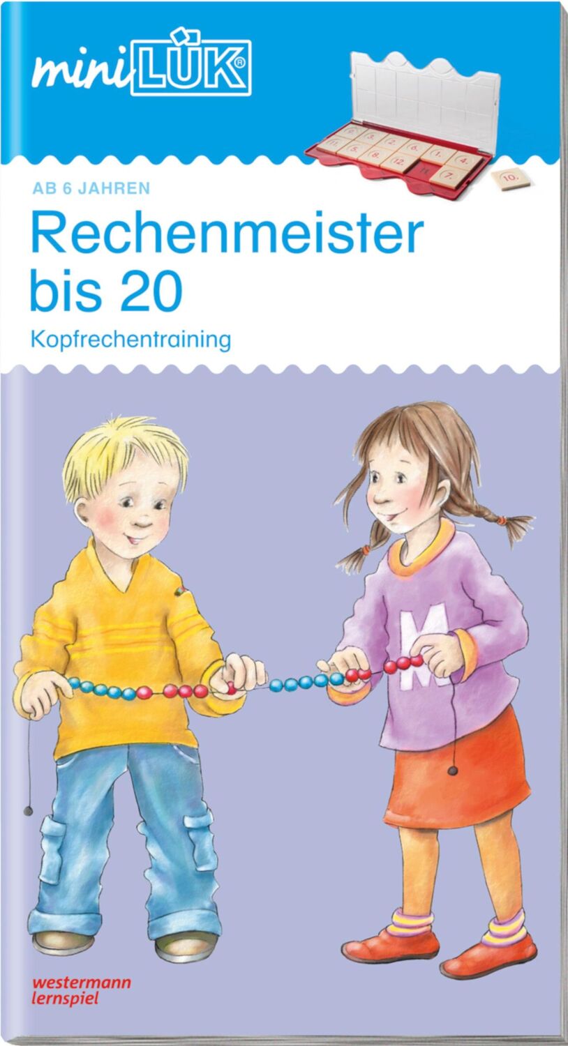 Cover: 9783894142377 | mini LÜK Rechenmeister bis 20 | Kopfrechentraining ab Klasse 1 | Junga