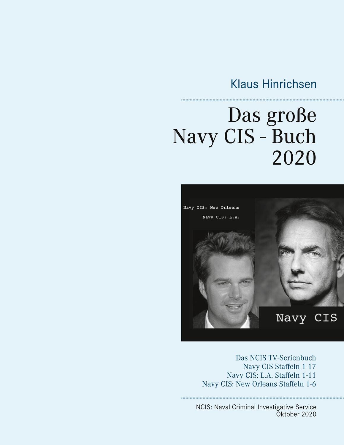 Cover: 9783752629644 | Das große Navy CIS - Buch 2020 | Klaus Hinrichsen | Taschenbuch | 2020
