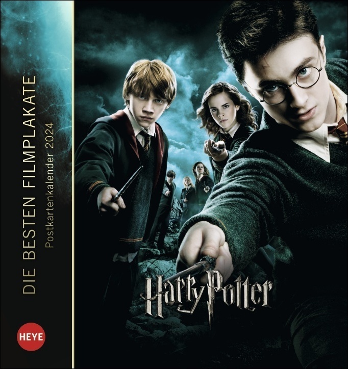 Cover: 9783756403325 | Harry Potter Filmplakate Postkartenkalender 2024. Die tollsten...