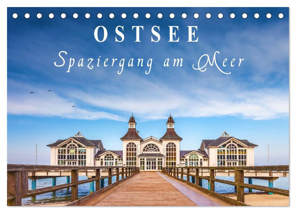 Cover: 9783435673506 | Ostsee - Spaziergang am Meer (Tischkalender 2025 DIN A5 quer),...