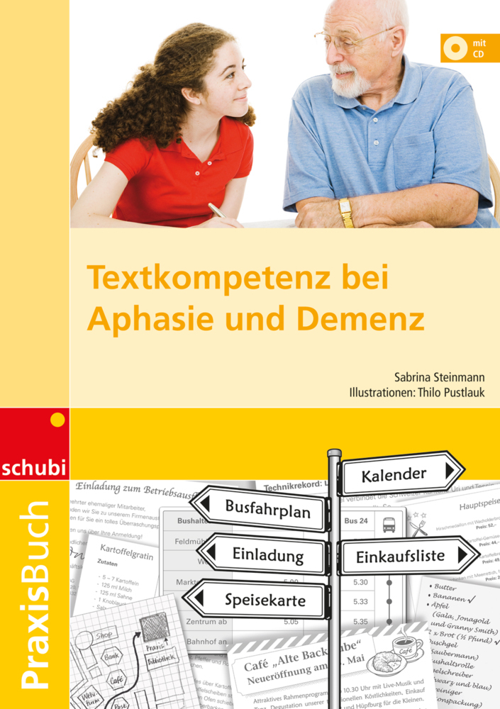 Cover: 9783867234412 | Textkompetenz bei Aphasie und Demenz | Praxisbuch | Jürgen Steiner