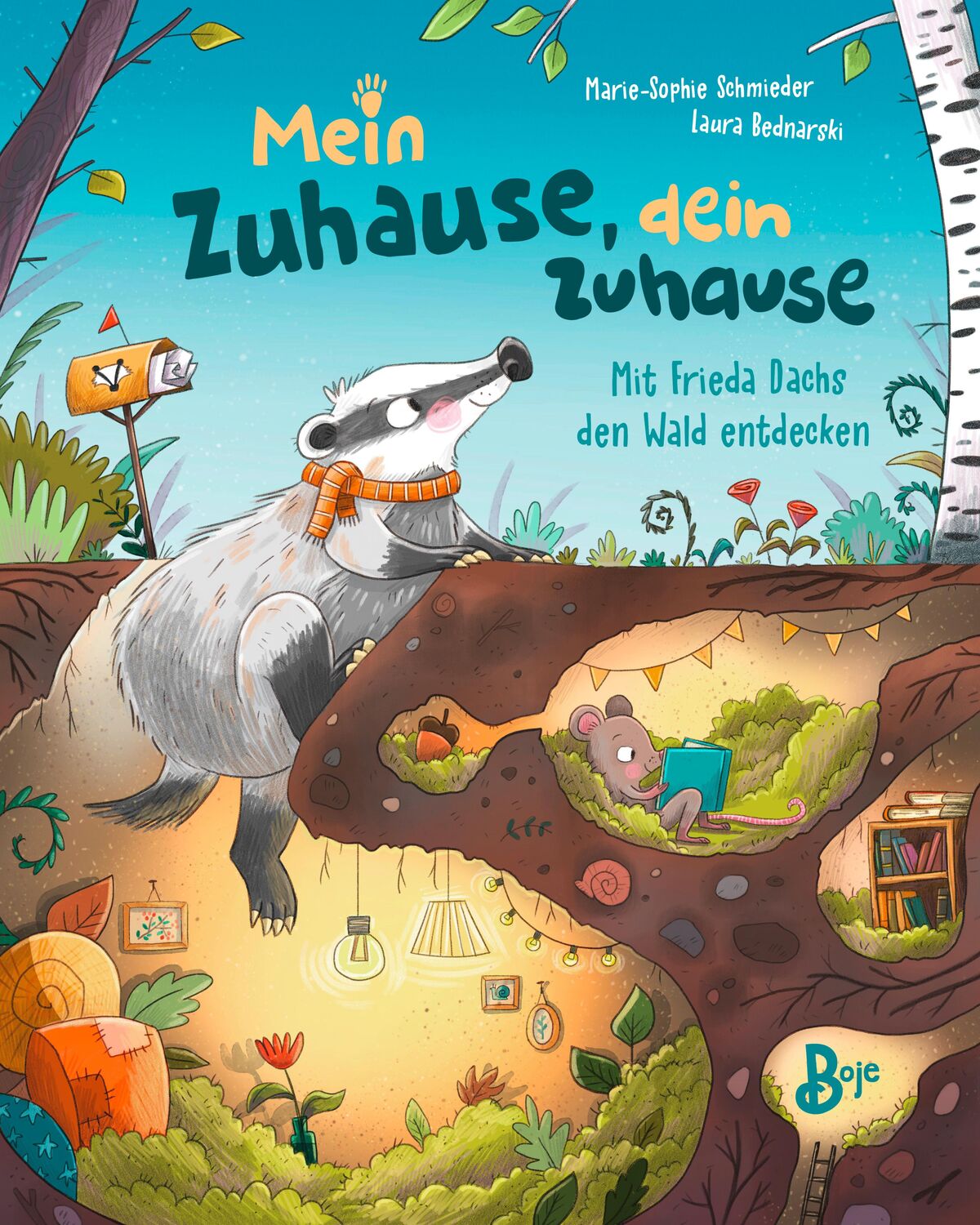 Cover: 9783414826749 | Mein Zuhause, dein Zuhause - Mit Frieda Dachs den Wald entdecken