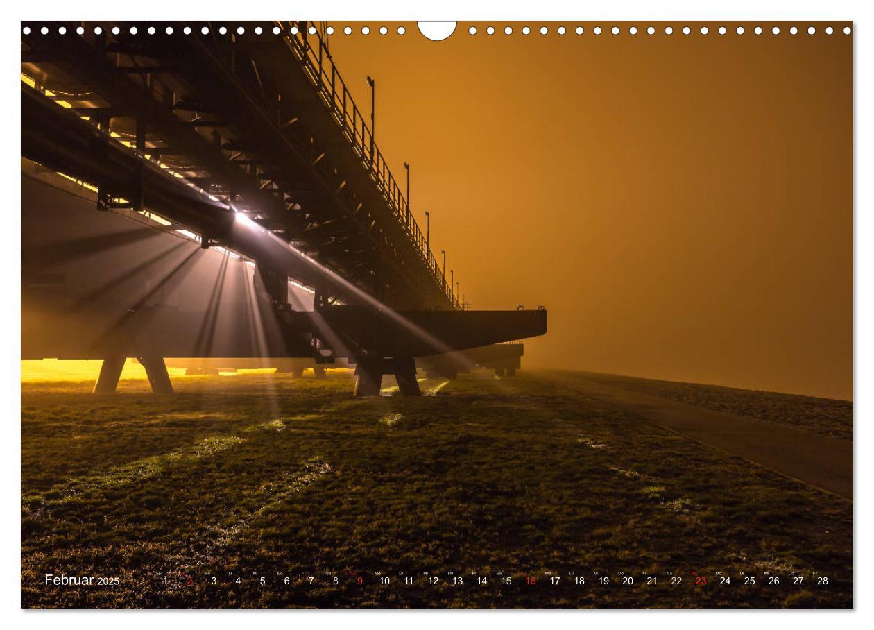 Bild: 9783435656455 | Nachts in Wilhelmshaven Edition mit maritimen Motiven (Wandkalender...