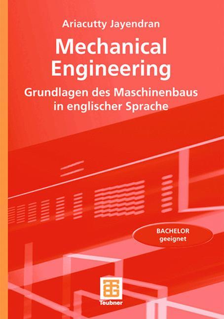 Cover: 9783835101340 | Mechanical Engineering | Ariacutty Jayendran | Taschenbuch | Paperback