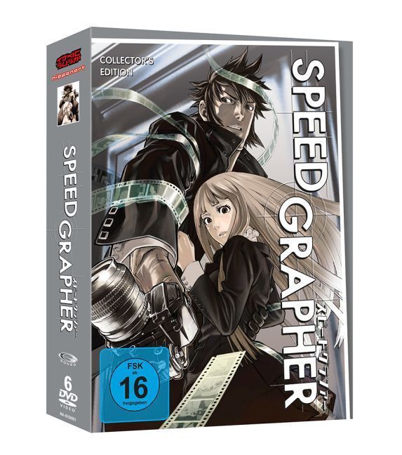 Cover: 4260408050113 | Speedgrapher - DVD-Box (6 DVDs) | Kunihisa Sugishima | DVD | Nipponart