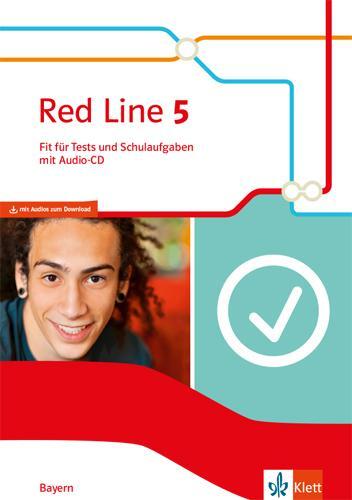 Cover: 9783125473300 | Red Line 5. Fit für Tests und Schulaufgaben mit Audio-CD Klasse 9....