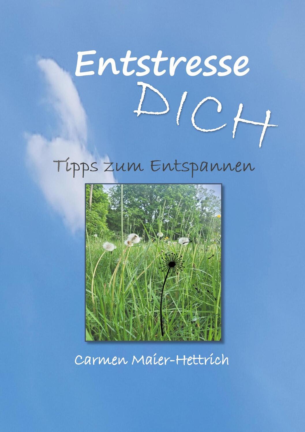 Cover: 9783756293872 | Entstresse Dich | Tipps zum Entspannen | Carmen Maier-Hettrich | Buch