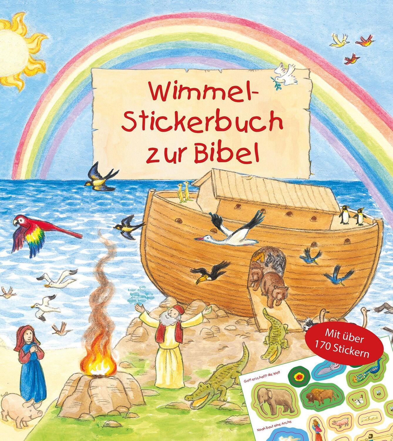 Cover: 9783766629289 | Wimmel-Stickerbuch zur Bibel | Reinhard Abeln (u. a.) | Broschüre