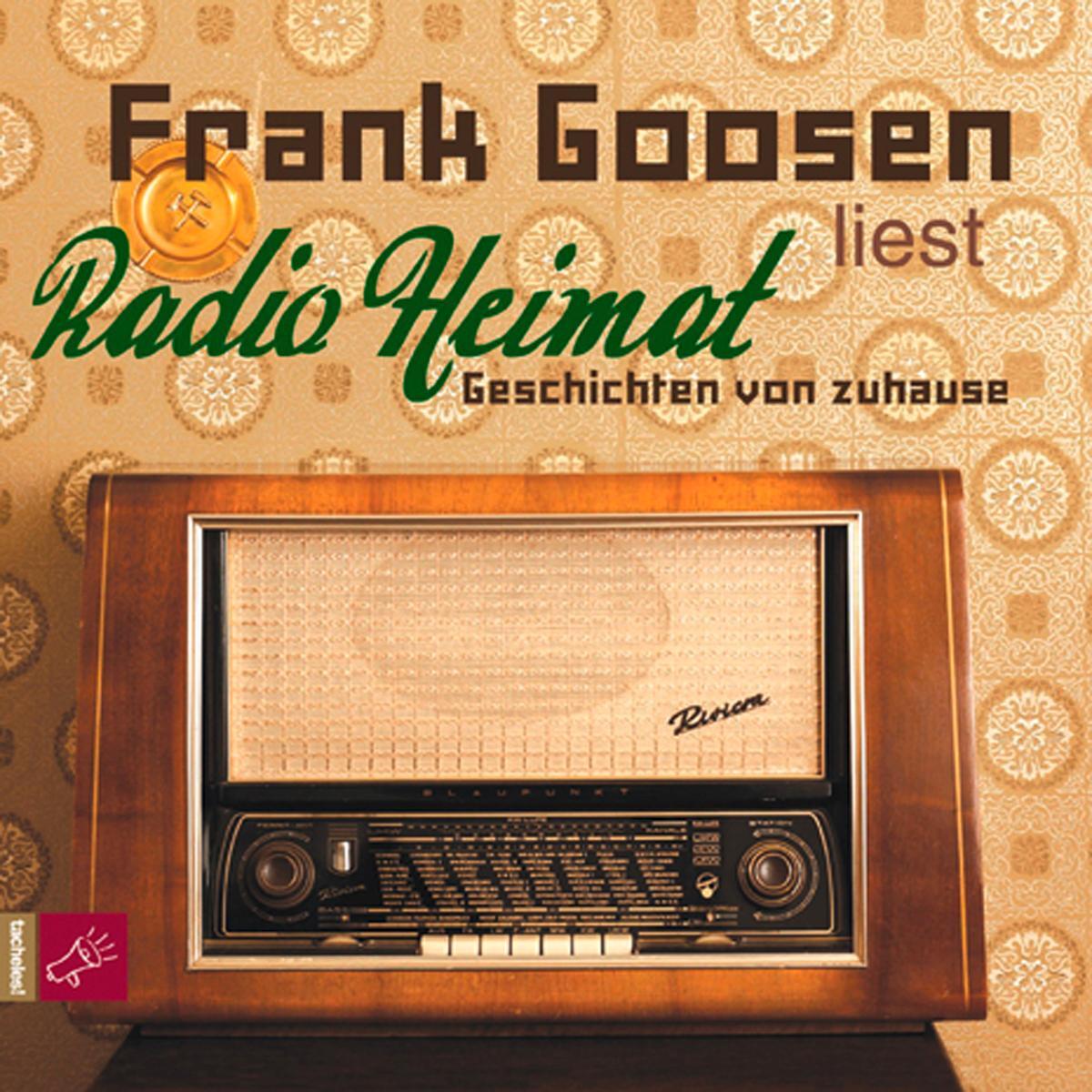 Cover: 9783864843556 | Radio Heimat | Geschichten von zuhause | Frank Goosen | Audio-CD