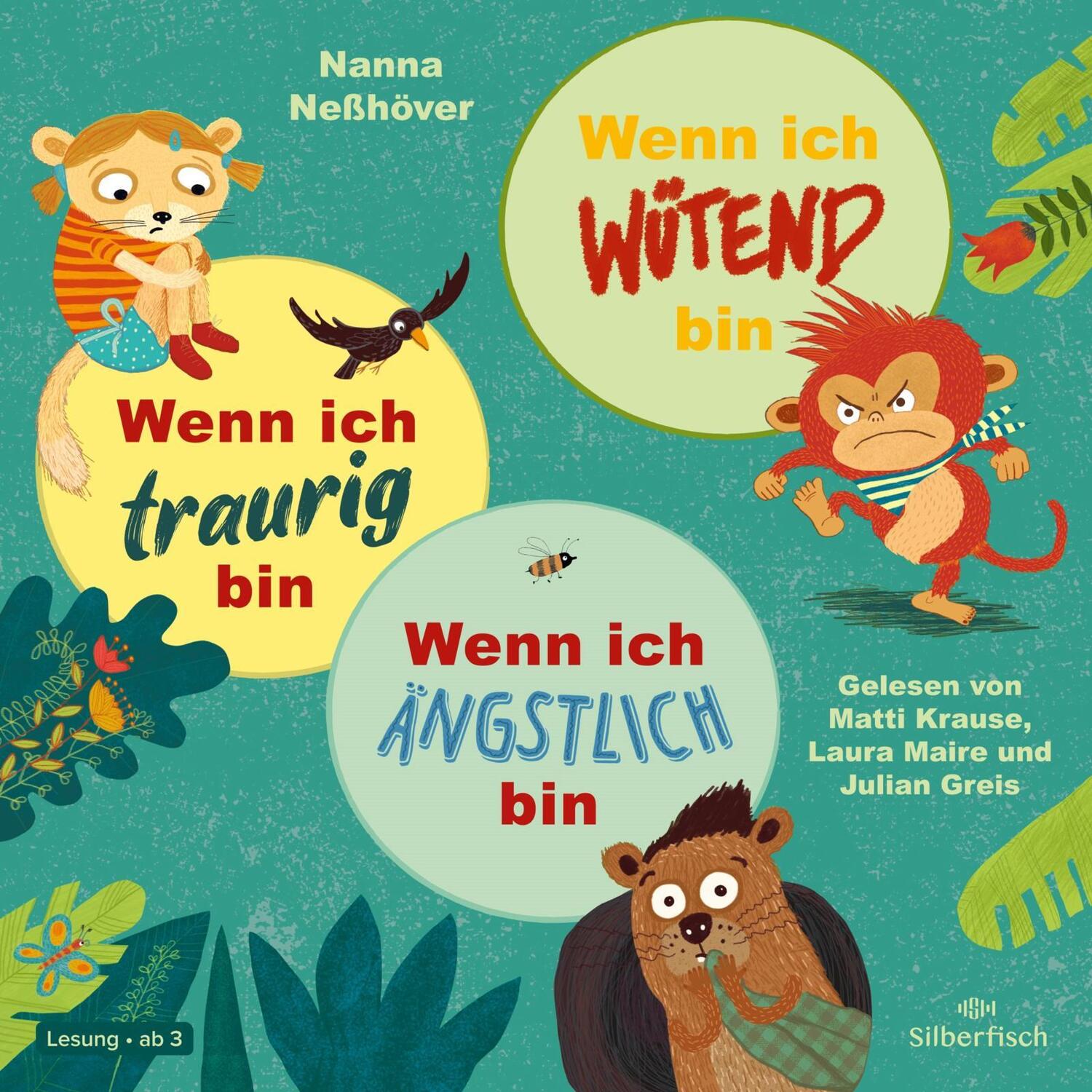 Cover: 9783745603552 | Wenn ich wütend bin | Nanna Neßhöver | Audio-CD | Deutsch | 2022