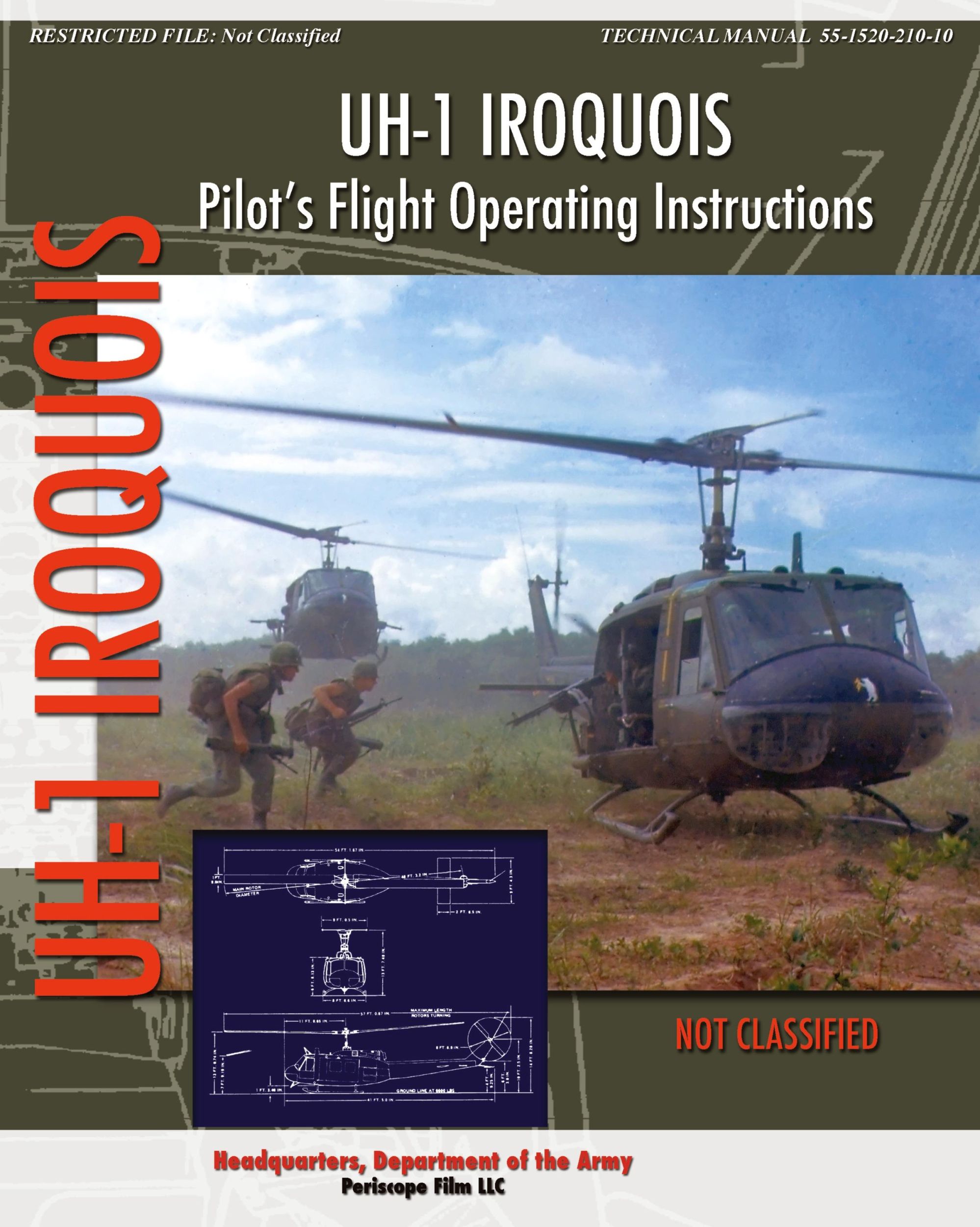 Cover: 9781935700654 | UH-1 Iroquois Pilot's Flight Operating Instructions | Army | Buch