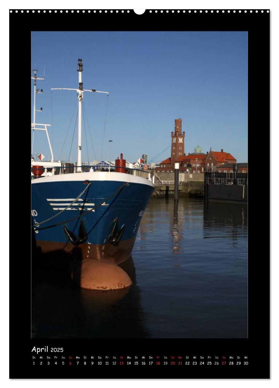 Bild: 9783457073377 | Cuxhaven (hochwertiger Premium Wandkalender 2025 DIN A2 hoch),...