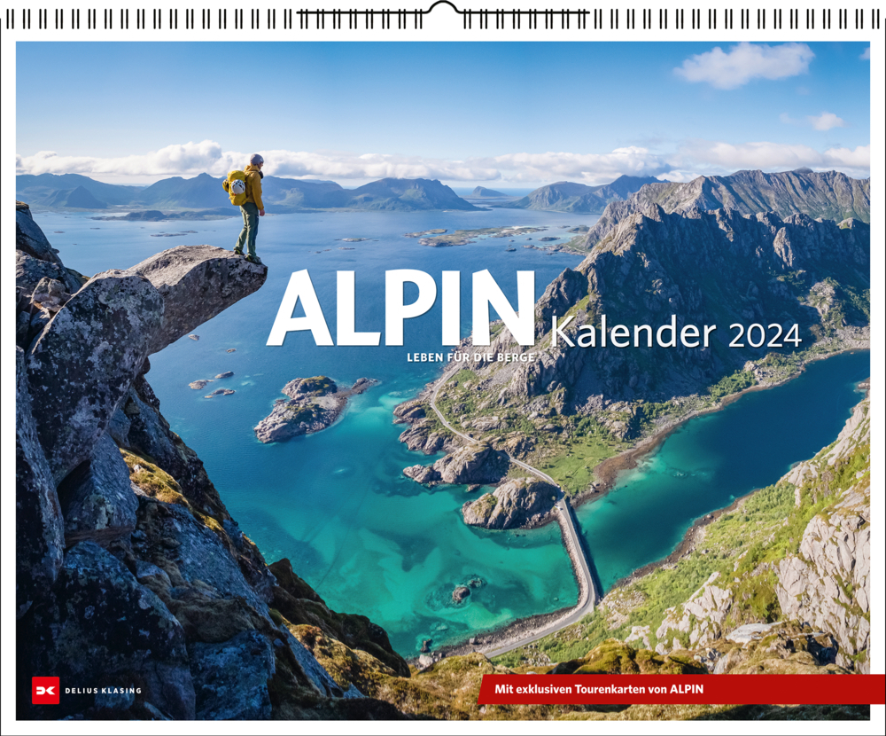 Cover: 9783667126061 | ALPIN Kalender 2024 | Leben für die Berge | Kalender | Kalender | 2024