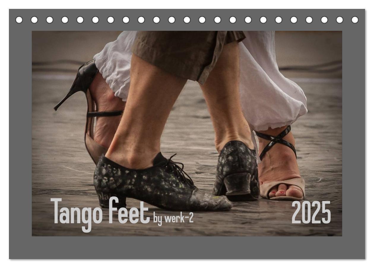 Cover: 9783435755912 | Tango feet (Tischkalender 2025 DIN A5 quer), CALVENDO Monatskalender