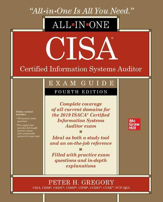 Cover: 9781260458800 | Cisa Certified Information Systems Auditor All-In-One Exam Guide,...