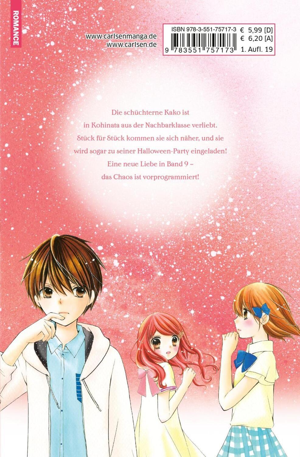 Rückseite: 9783551757173 | 12 Jahre 9 | Süße Manga-Liebesgeschichte für Mädchen ab 10 Jahren