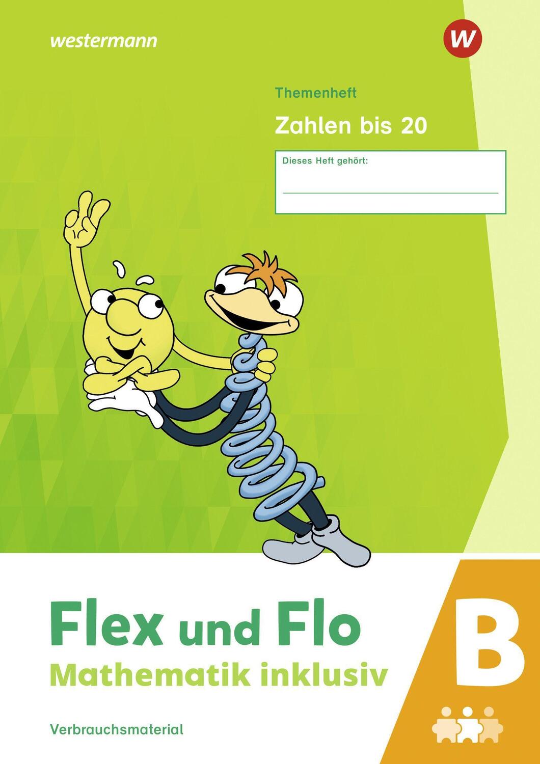 Cover: 9783141184136 | Flex und Flo - Mathematik inklusiv. Zahlen bis 20 B | Ausgabe 2021