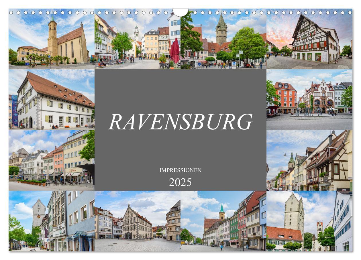 Cover: 9783435068050 | Ravensburg Impressionen (Wandkalender 2025 DIN A3 quer), CALVENDO...