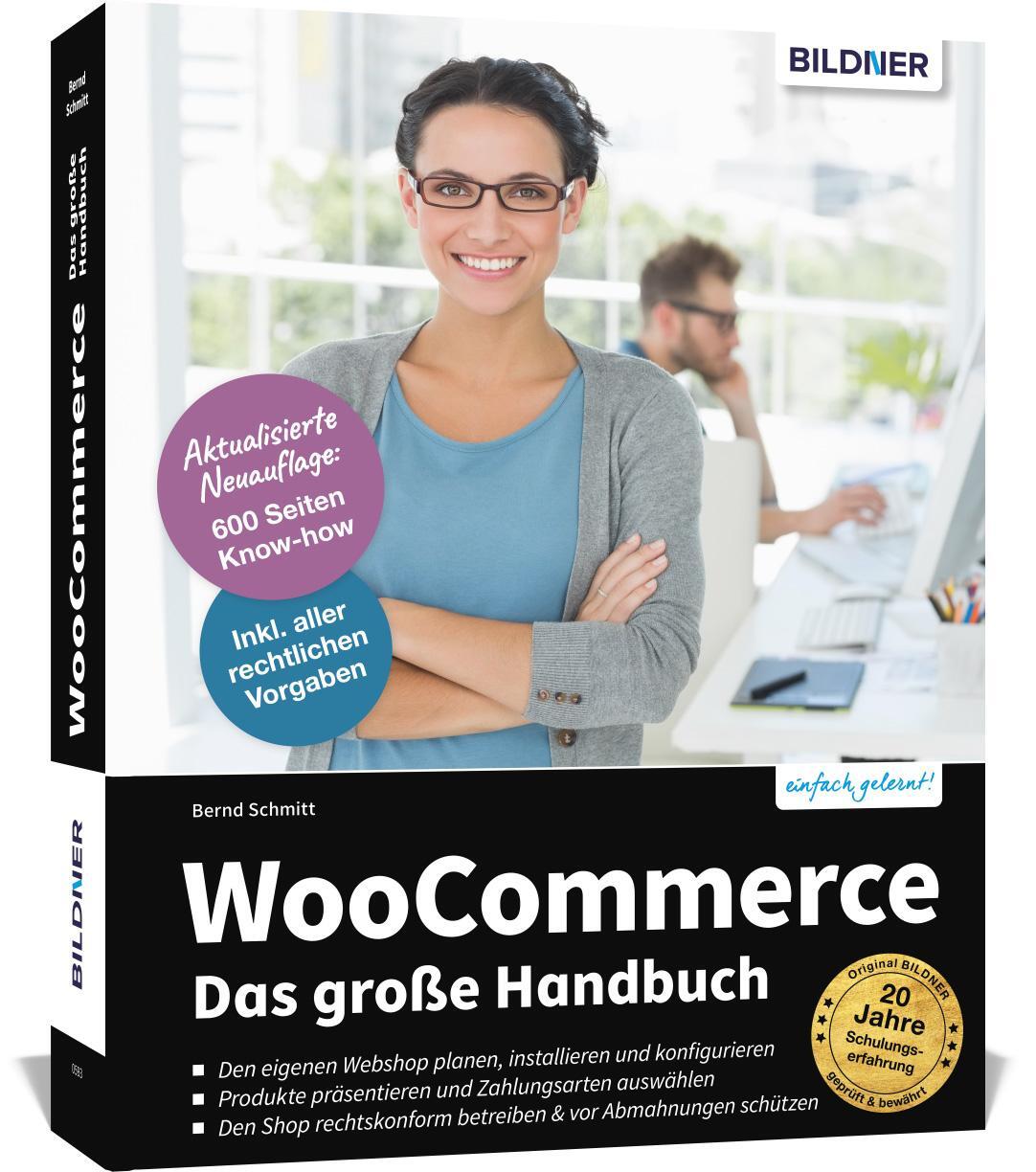 Cover: 9783832805708 | WooCommerce - Das große Handbuch | Schmitt Bernd | Taschenbuch | 2023