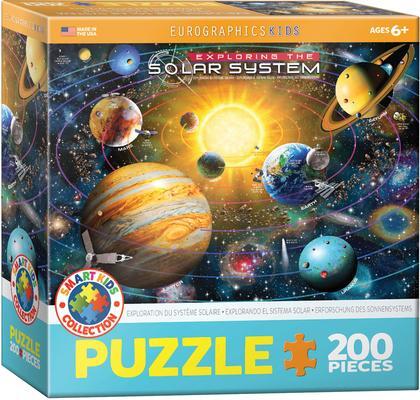 Cover: 628136654869 | Exploring the Solar System 200-Piece Puzzle | Stück | Englisch | 2019