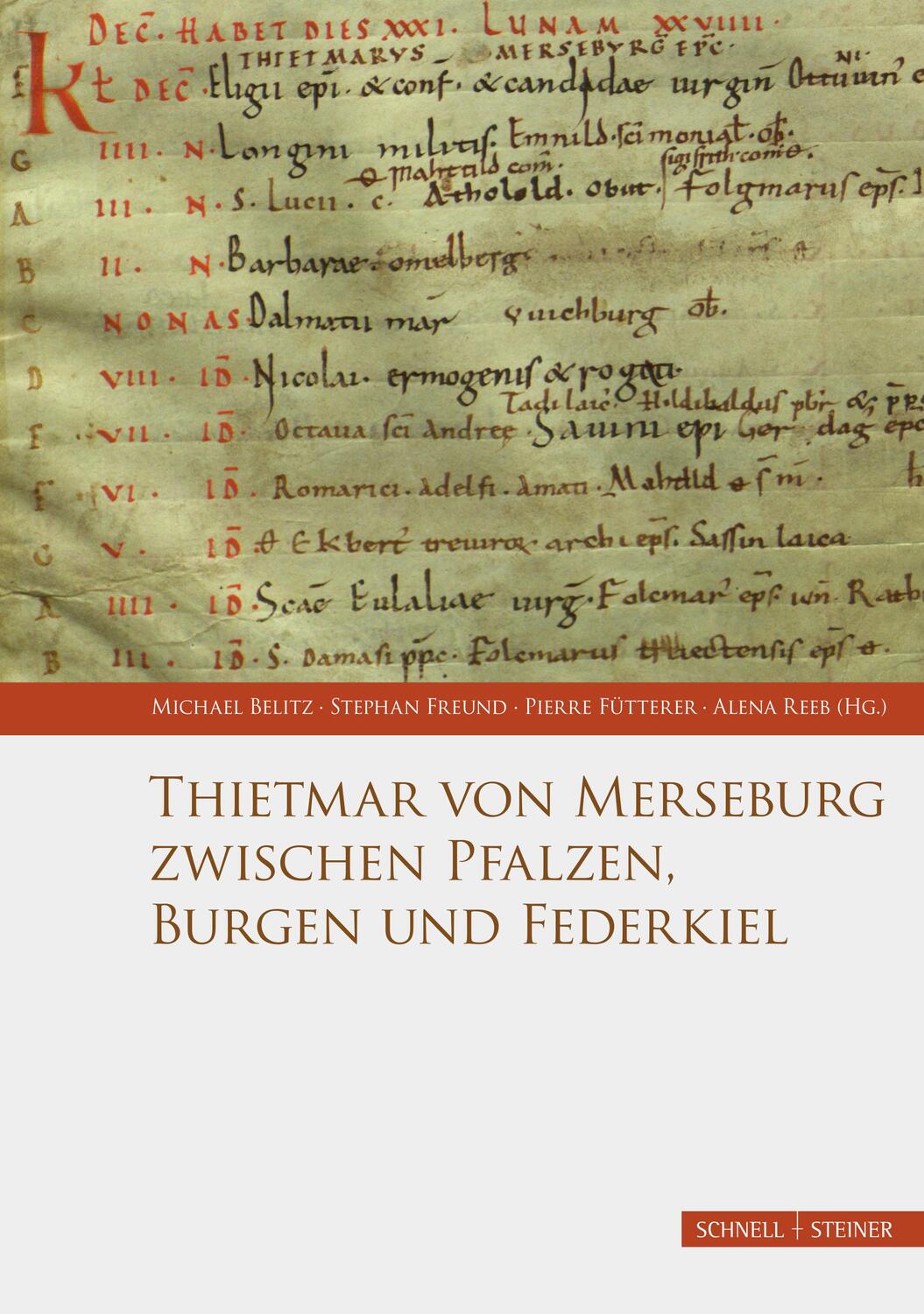 Cover: 9783795436896 | Thietmar von Merseburg zwischen Pfalzen, Burgen und Federkiel | Buch