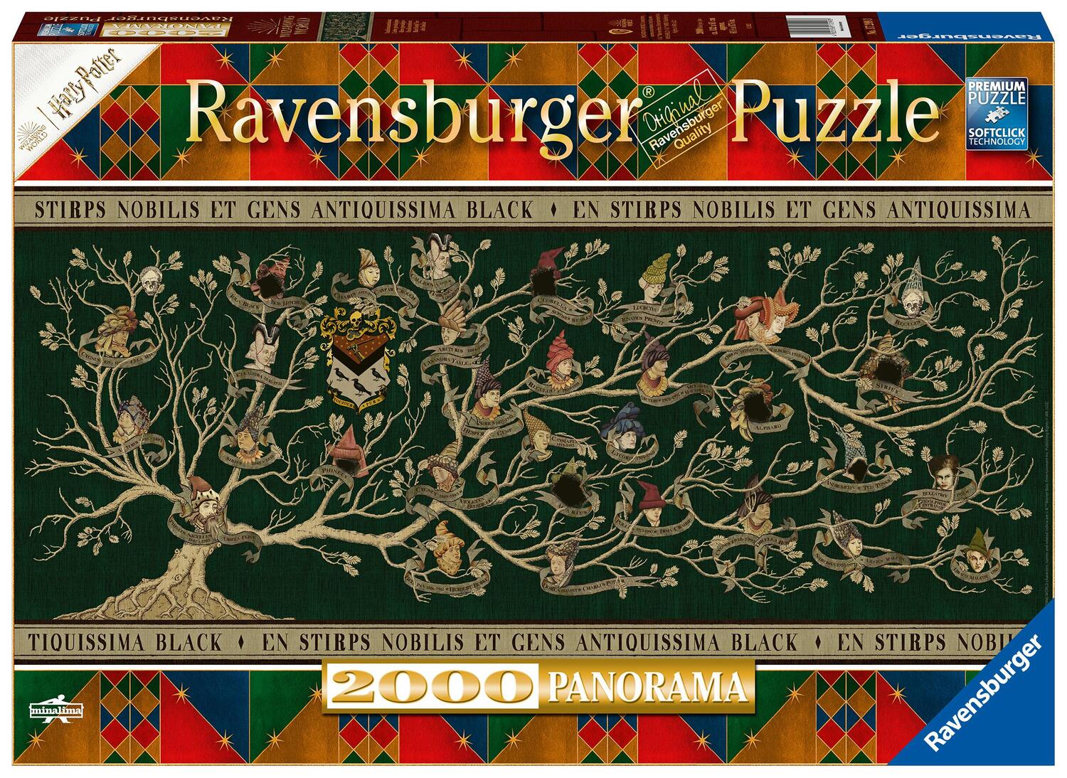Cover: 4005556172993 | Ravensburger Puzzle 17299 - Familienstammbaum - 2000 Teile Harry...