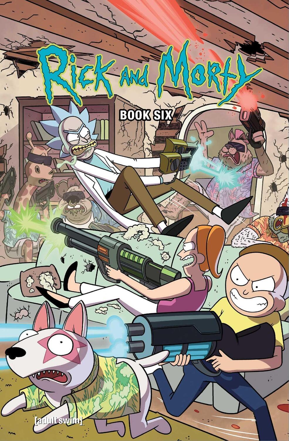 Cover: 9781620108895 | Rick And Morty Book Six | Deluxe Edition | Kyle Starks (u. a.) | Buch