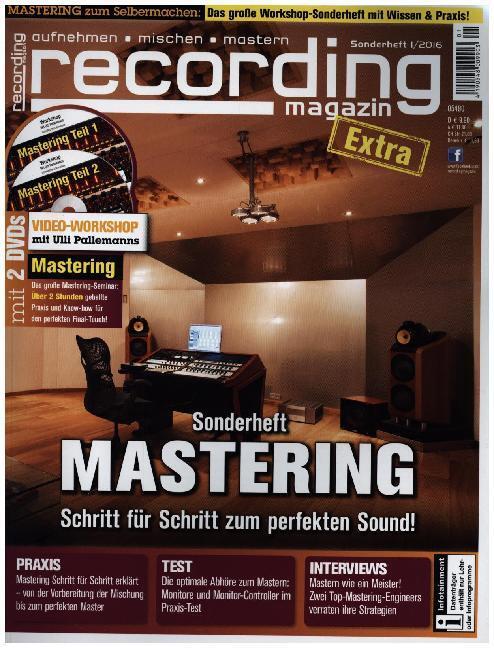 Cover: 4058862003598 | Recording Magazin Extra: Mastering | Taschenbuch | Deutsch