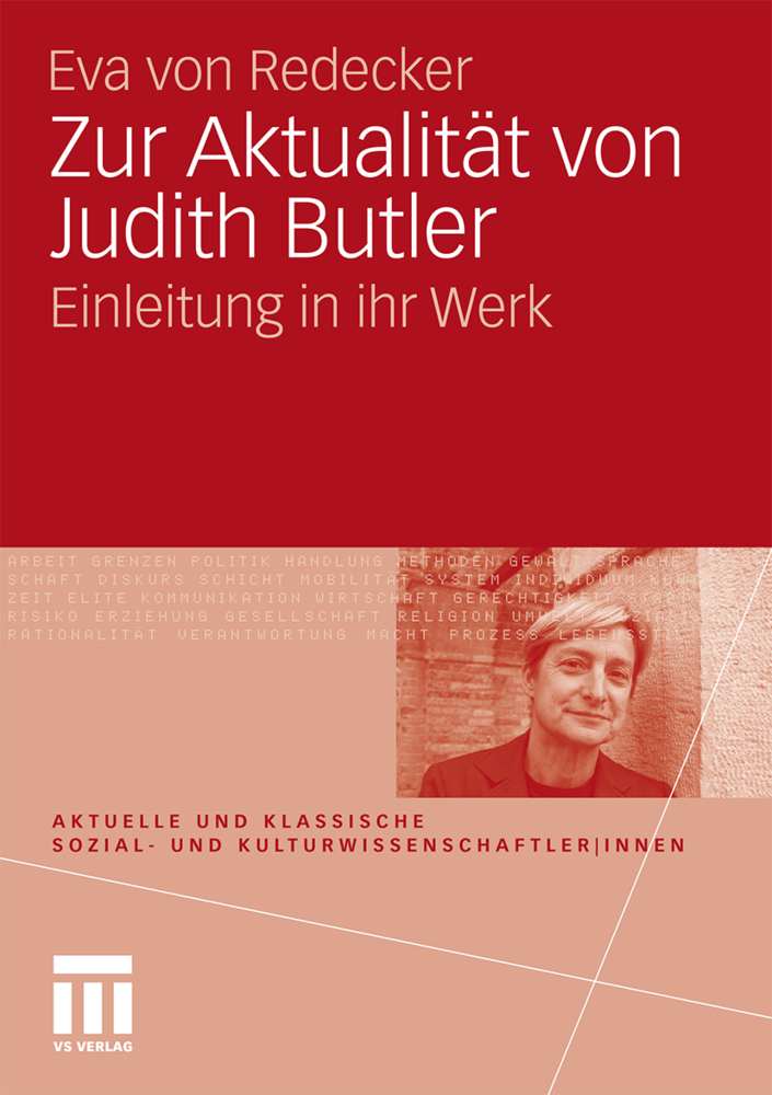 Zur Aktualität von Judith Butler - Redecker, Eva von
