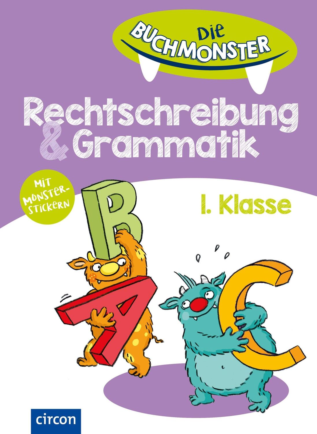 Cover: 9783817421725 | Die Buchmonster Rechtschreibung &amp; Grammatik, 1. Klasse | Ernsten