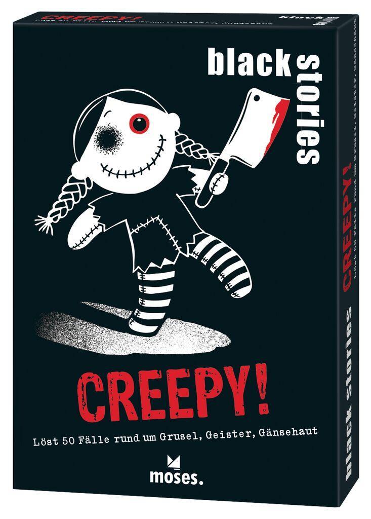 Cover: 4033477900852 | black stories Creepy! | Katharina Arendt (u. a.) | Spiel | Deutsch