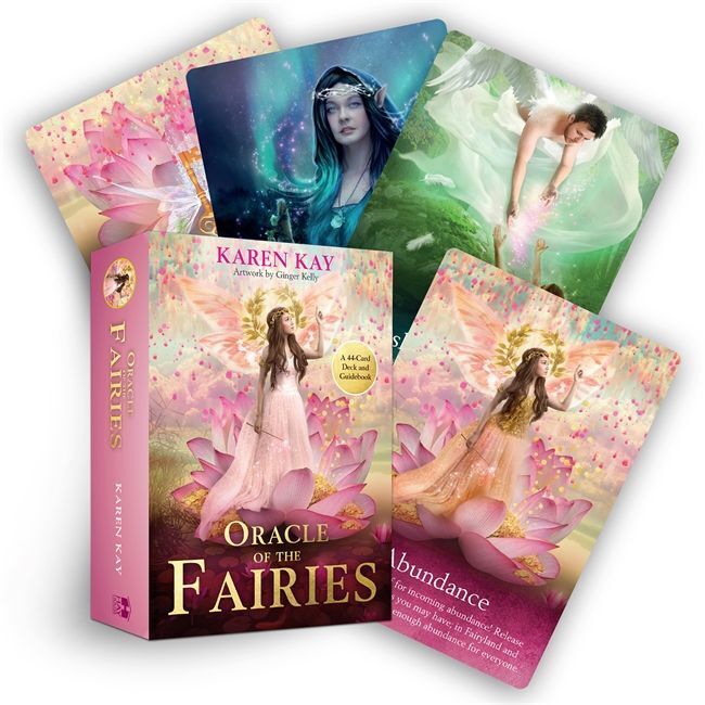 Cover: 9781788173230 | Oracle of the Fairies | A 44-Card Deck and Guidebook | Karen Kay | Box
