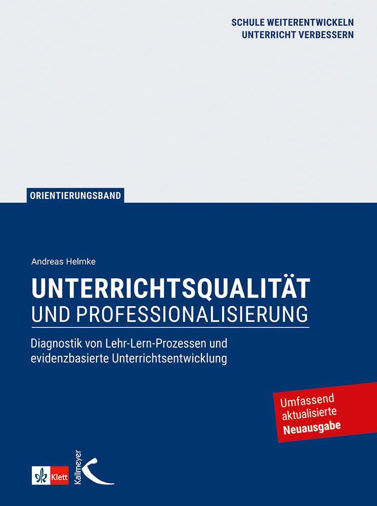 Cover: 9783772716843 | Unterrichtsqualität und Professionalisierung | Andreas Helmke | Buch