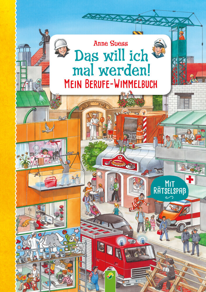 Cover: 9783849919498 | Das will ich mal werden! Mein Berufe-Wimmelbuch | Verlag | Buch | 8 S.