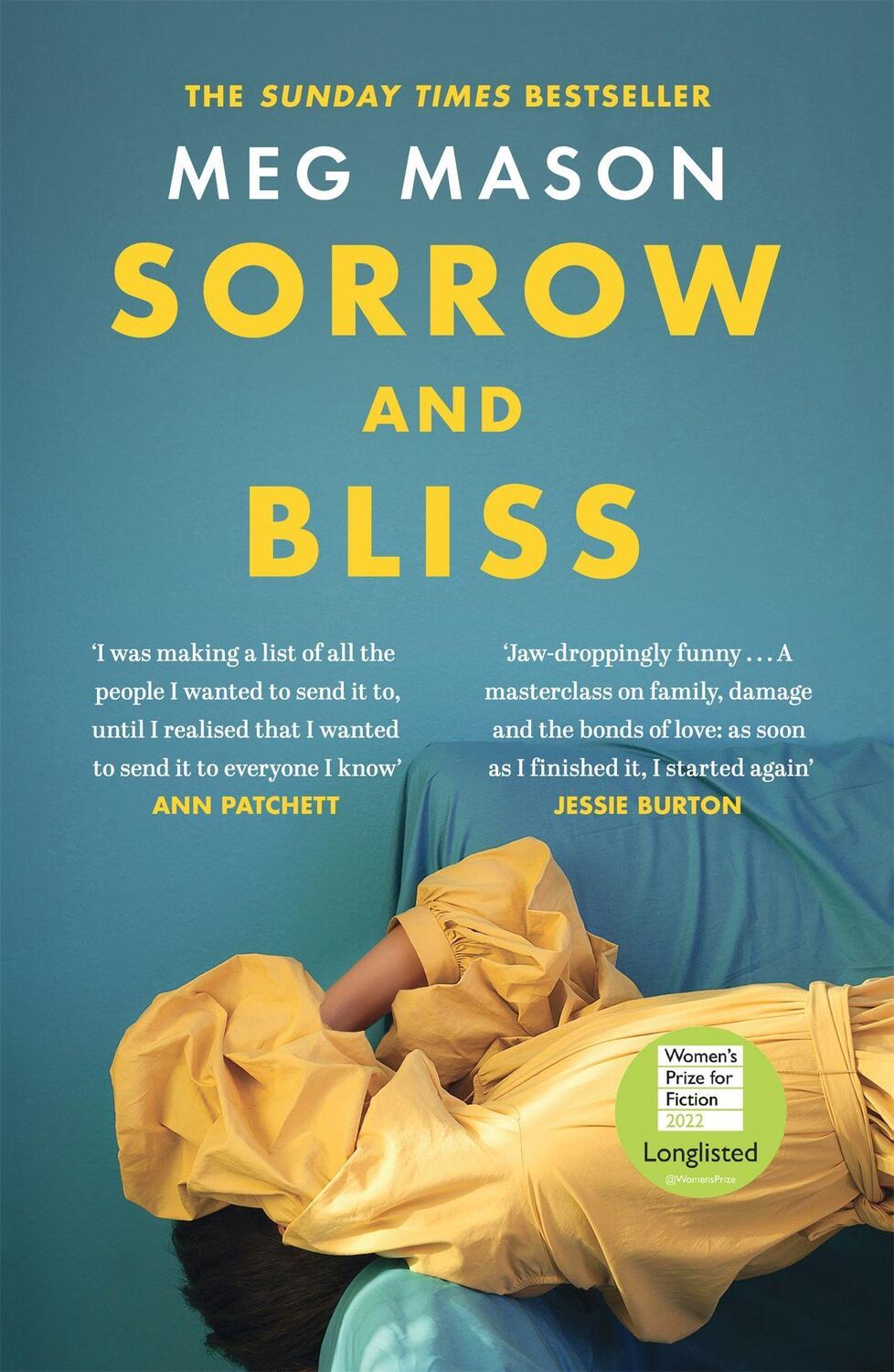 Cover: 9781474622974 | Sorrow and Bliss | Shortlisted for the Women's Prize for Fiction 2022