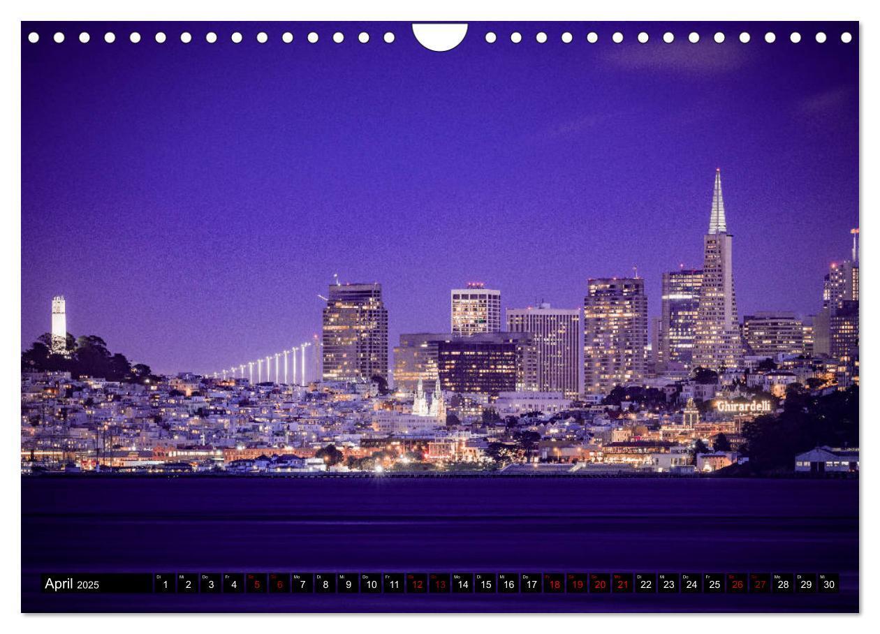 Bild: 9783435428953 | San Francisco Moments (Wandkalender 2025 DIN A4 quer), CALVENDO...