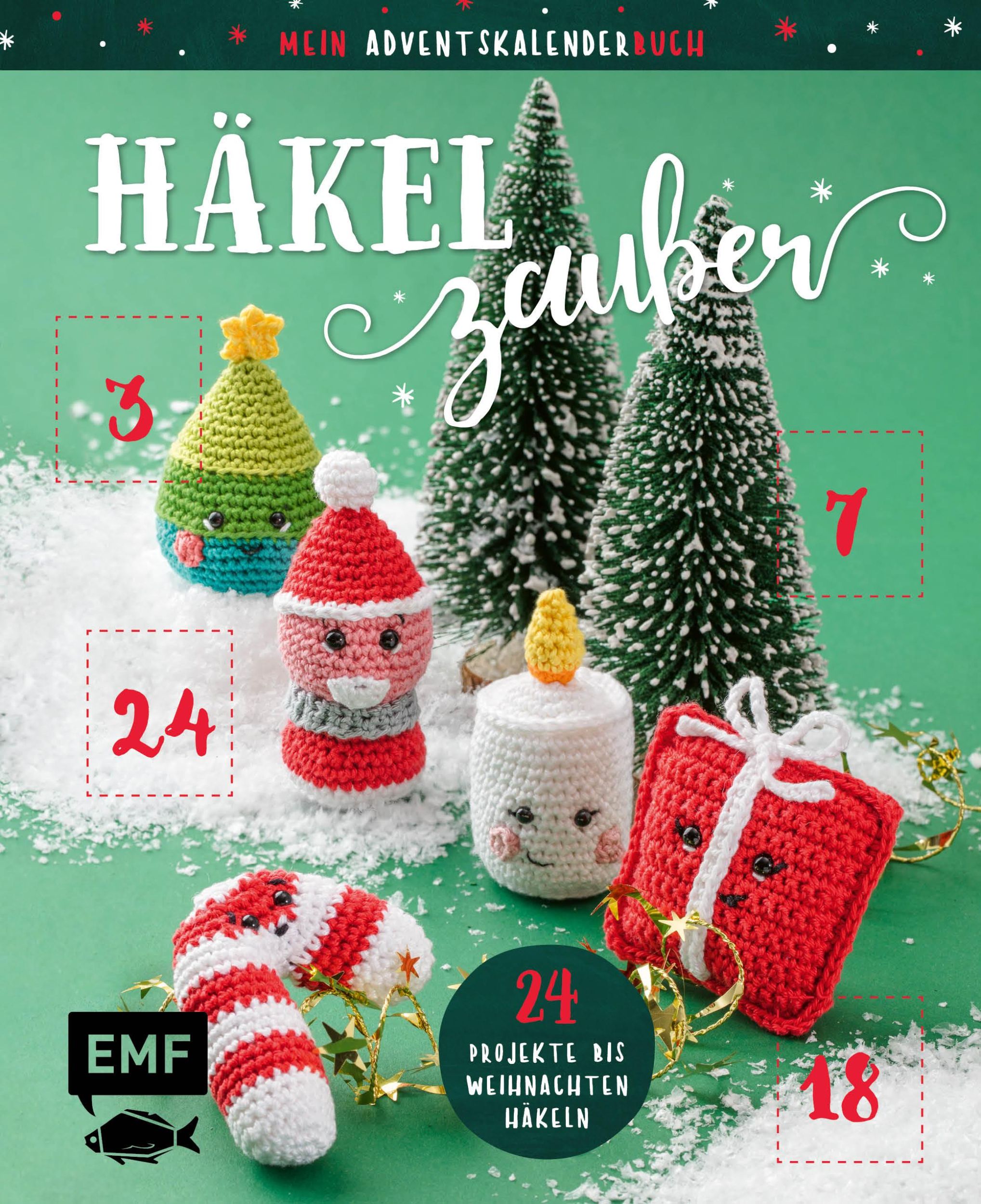 Cover: 9783745901115 | Mein Adventskalender-Buch: Häkelzauber | Lucia Förthmann | Buch | 2020