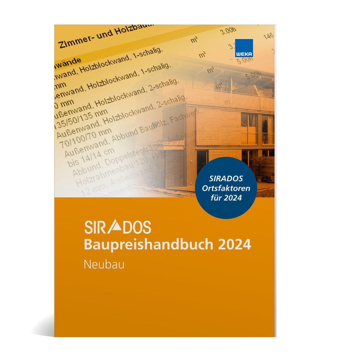 Cover: 9783811105119 | SIRADOS Baupreishandbuch Neubau 2024 | Taschenbuch | Deutsch | 2024