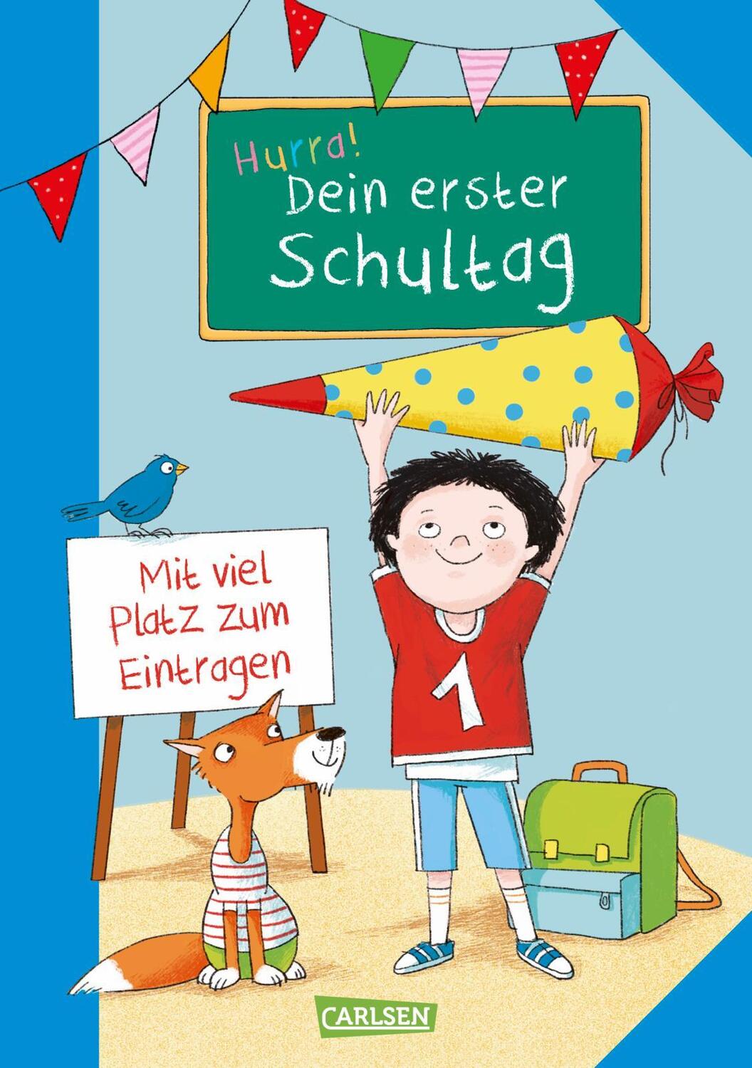 Cover: 9783551191090 | Schlau für die Schule: Hurra! Dein erster Schultag (Jungs) | Rothmund
