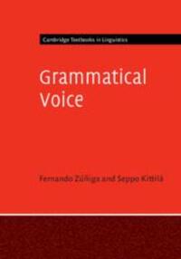 Cover: 9781316612125 | Grammatical Voice | Fernando Zuniga (u. a.) | Taschenbuch | Englisch