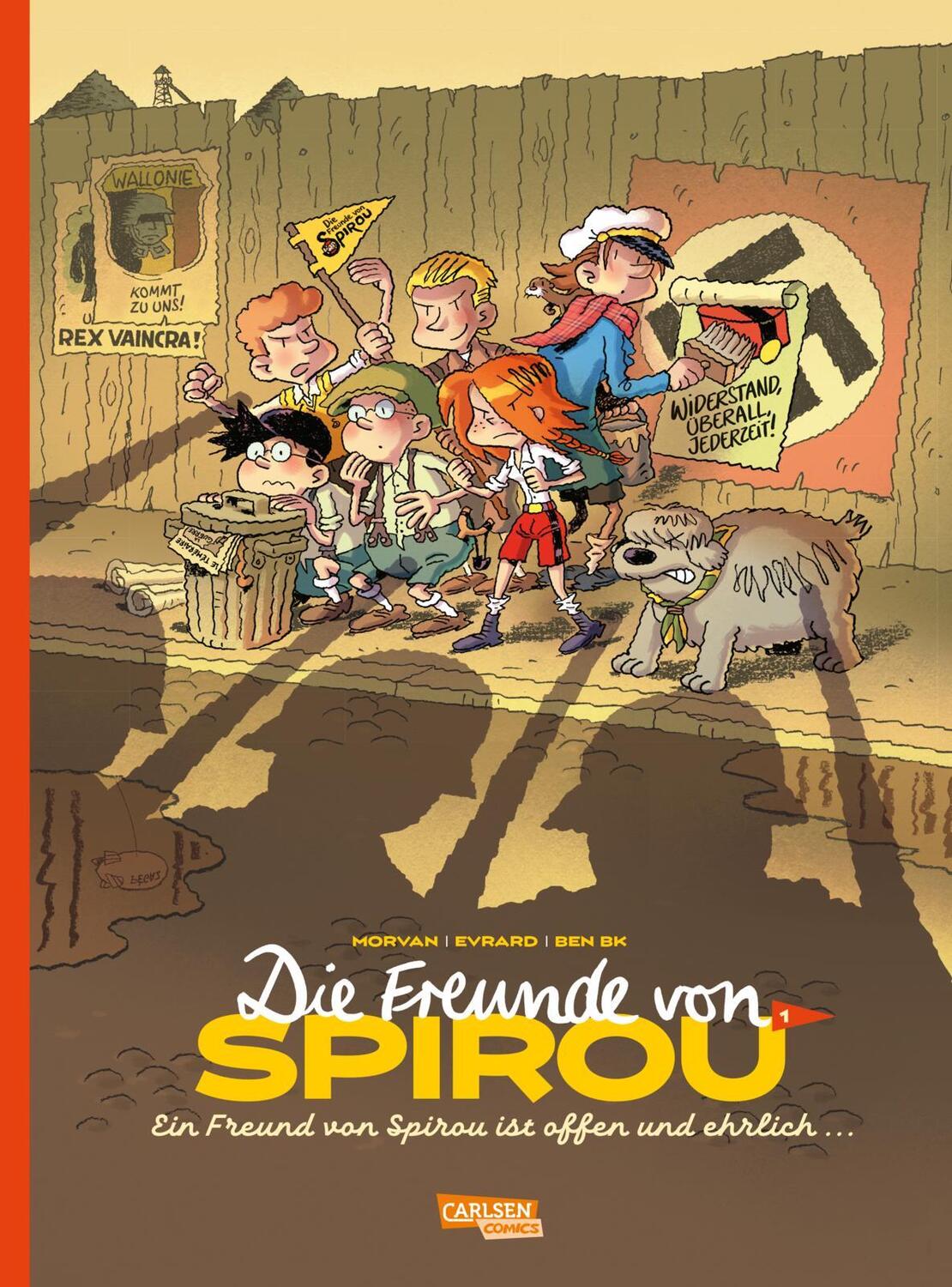 Cover: 9783551026385 | Die Freunde von Spirou 1: Die Freunde von Spirou 1 | Jean David Morvan