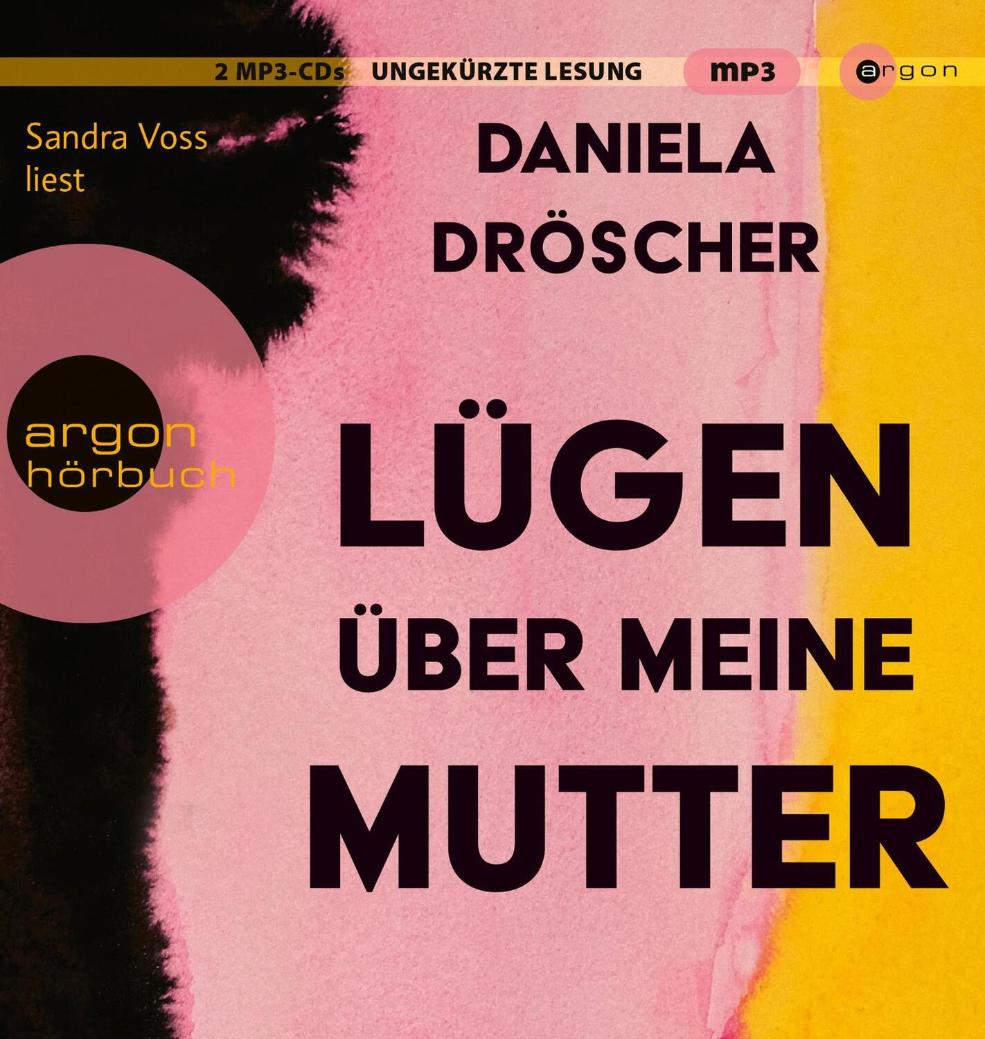 Cover: 9783839820568 | Lügen über meine Mutter | Daniela Dröscher | MP3 | 2 Audio-CDs | 2022