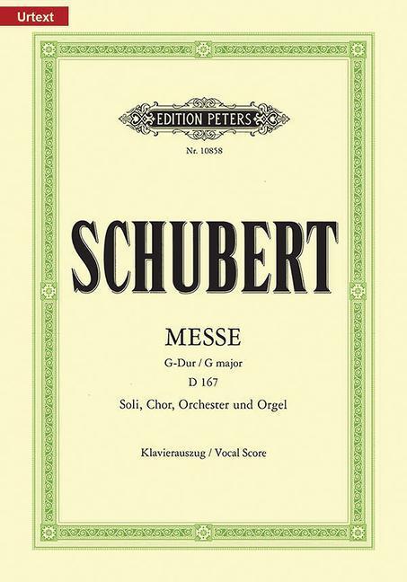 Cover: 9790014106799 | Messe G-Dur D 167 | Franz Schubert | Taschenbuch | Klavierauszug
