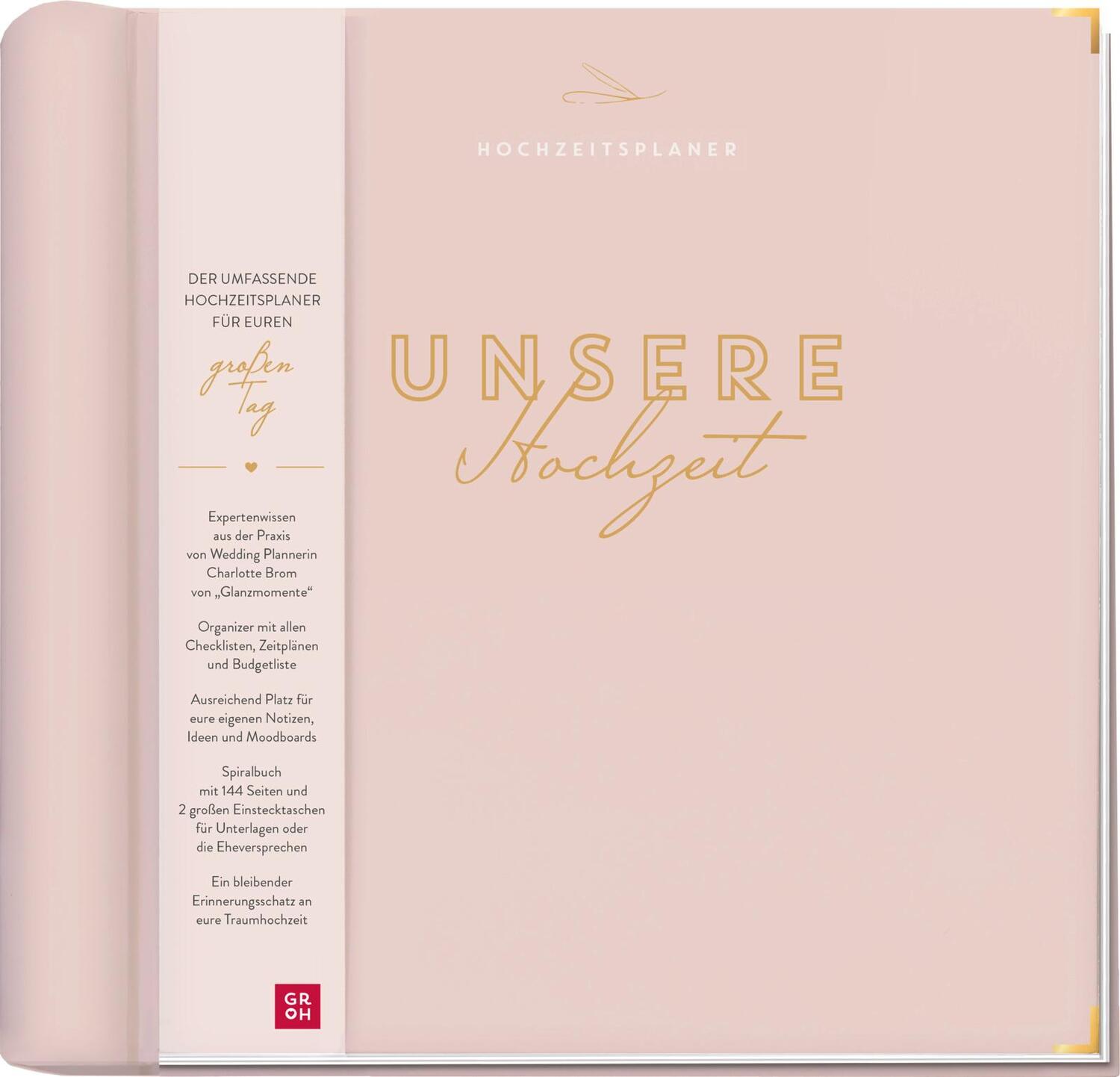 Cover: 4036442011584 | Unsere Hochzeit - Hochzeitsplaner | Charlotte Brom | Notizbuch | 2024