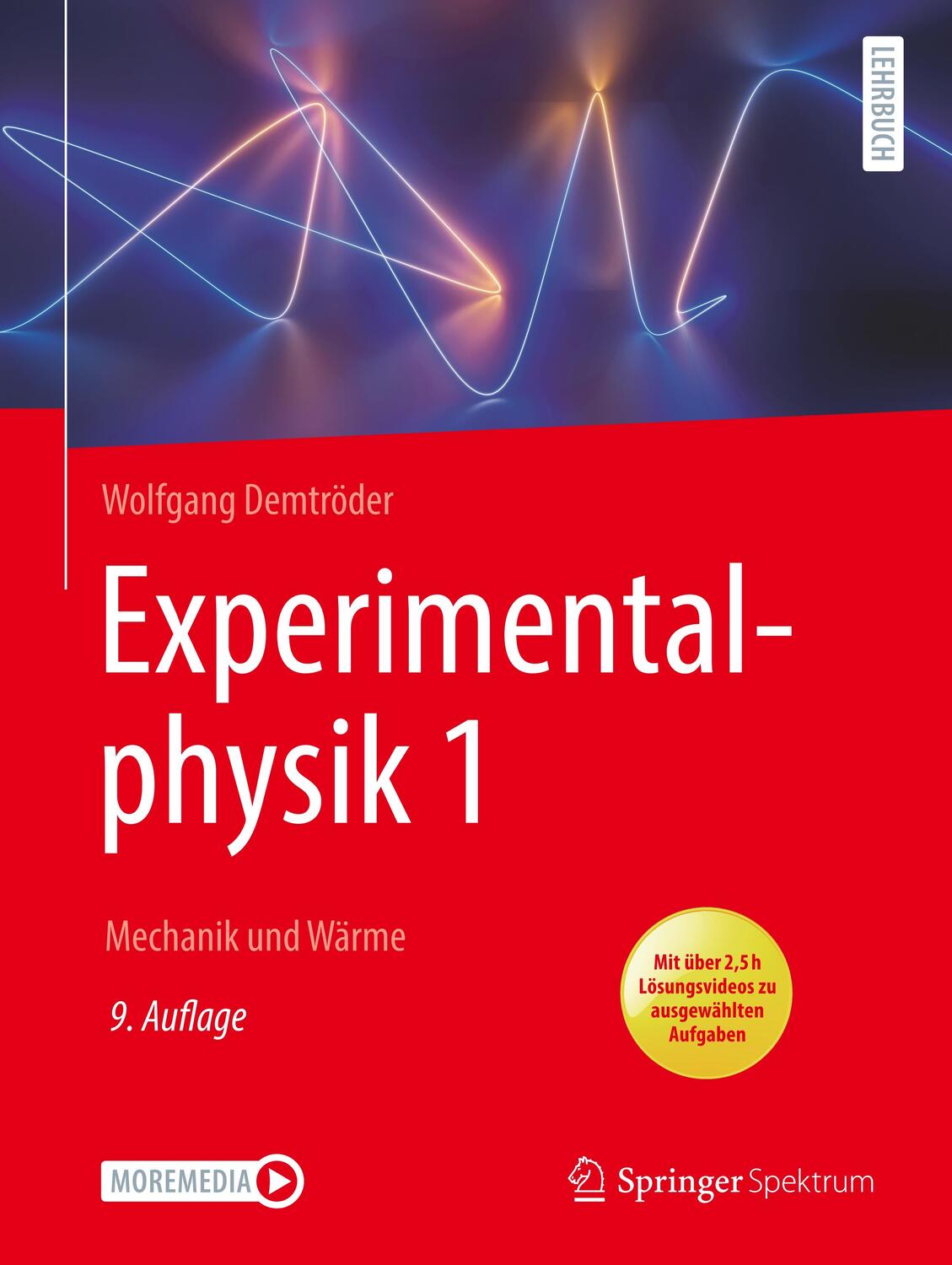Cover: 9783662627273 | Experimentalphysik 1 | Mechanik und Wärme | Wolfgang Demtröder | Buch